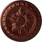 Ekena Millwork Exeter Ceiling Medallion (Fits Canopies up to 3 1/8"), 17 3/4"OD x 1 1/8"P, Antique Copper CM17EXACS - alternate 1